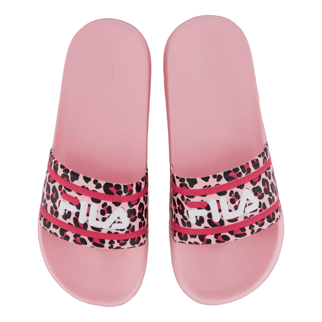 Morro Bay P Slipper Kids Pink-a-boo-leopard