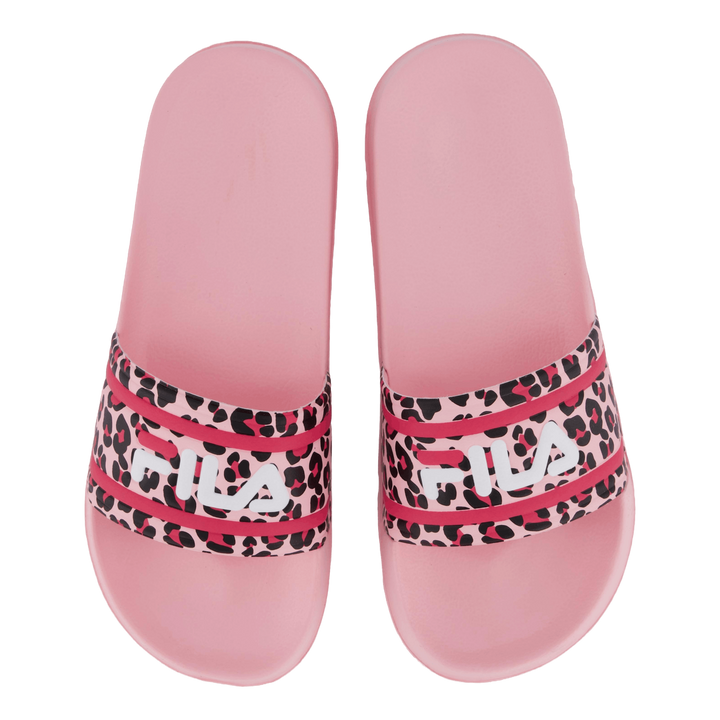 Morro Bay P Slipper Kids Pink-a-boo-leopard