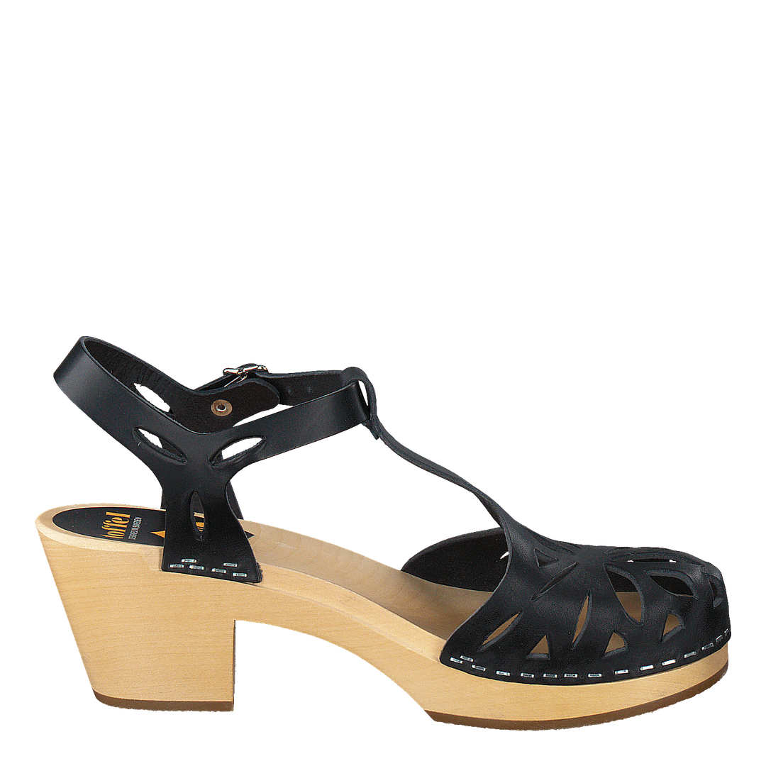 Lacy Sandal Black