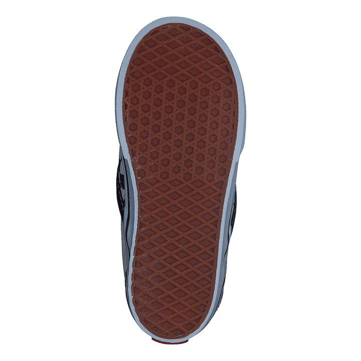 T Classic Slip-On Black And White Checker/White