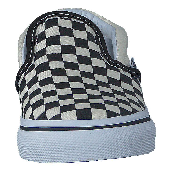 T Classic Slip-On Black And White Checker/White