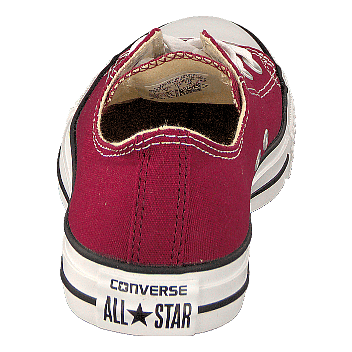 Chuck Taylor All Star Ox Canvas Maroon - Heppo.com