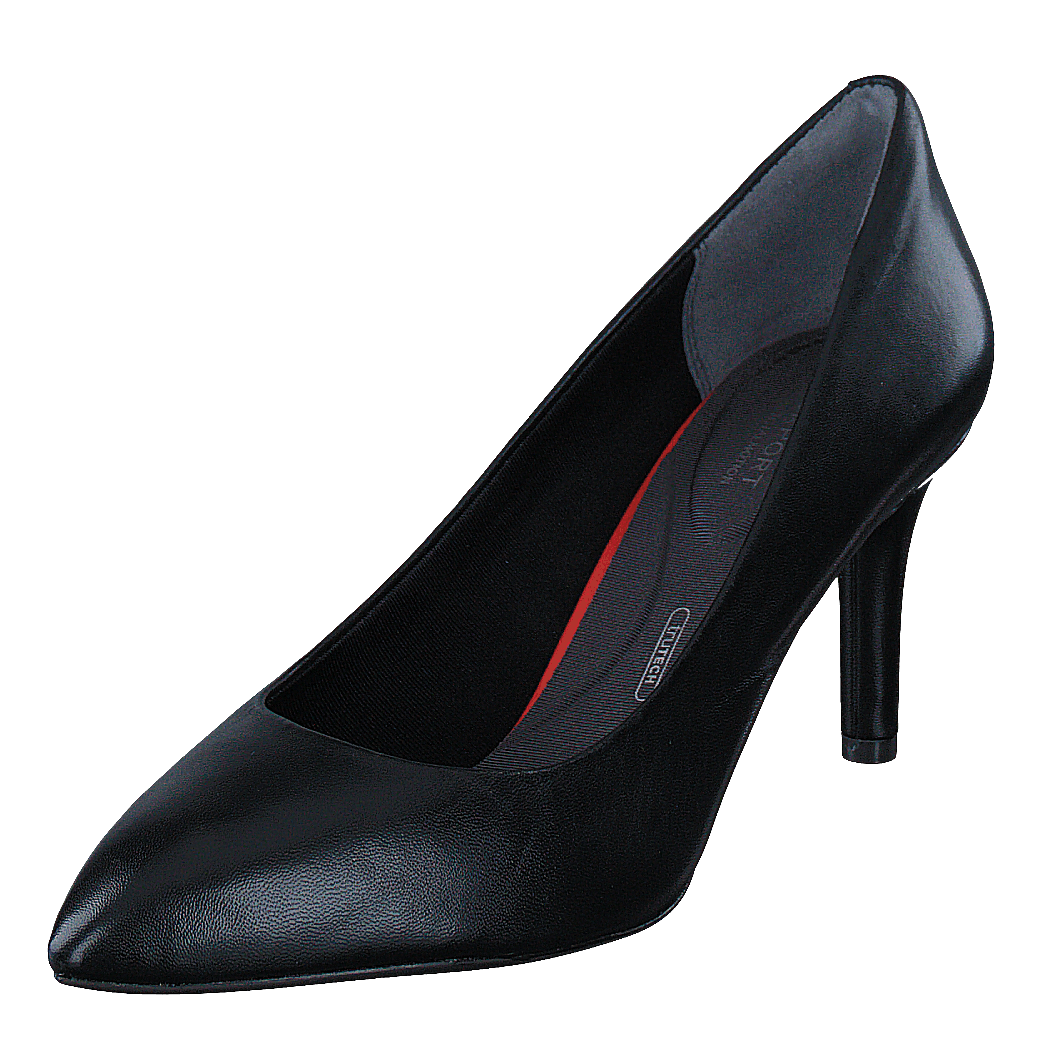 Total Motion 75mm Pointy Toe Black