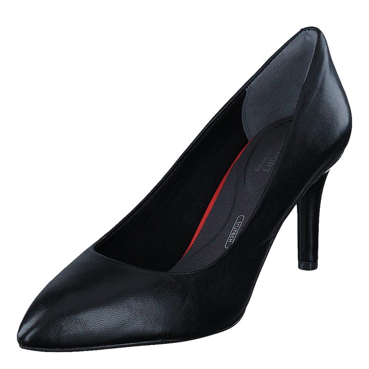 Total Motion 75mm Pointy Toe Black