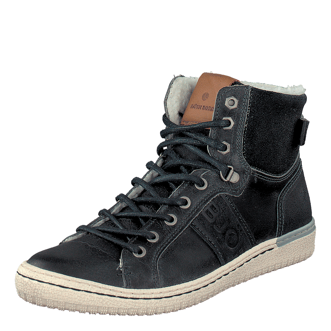 Alec Mid Fur Navy