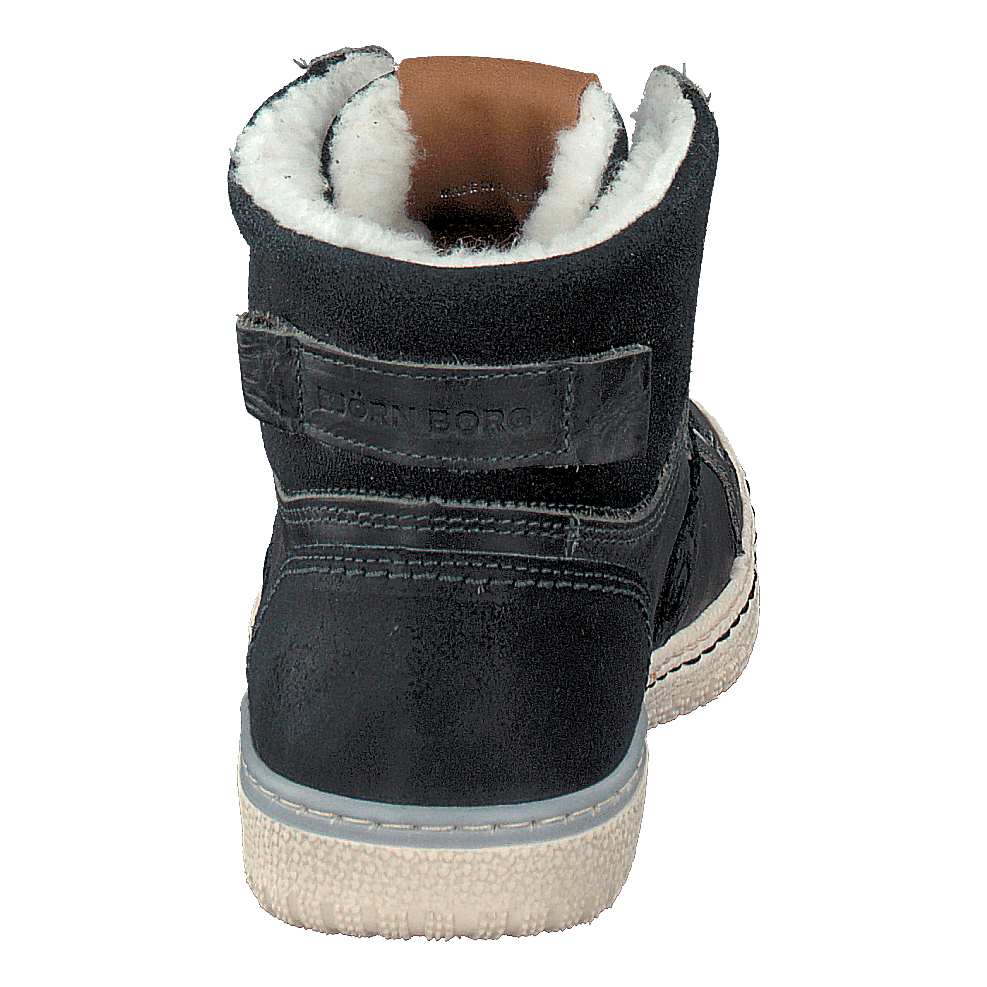 Alec Mid Fur Navy