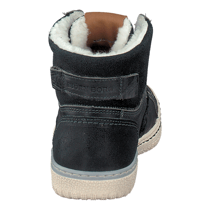 Alec Mid Fur Navy