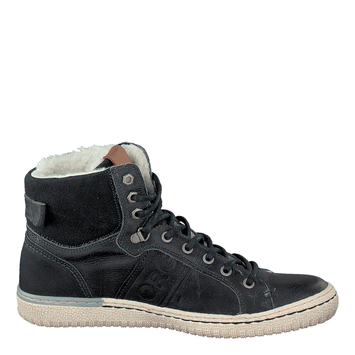 Alec Mid Fur Navy