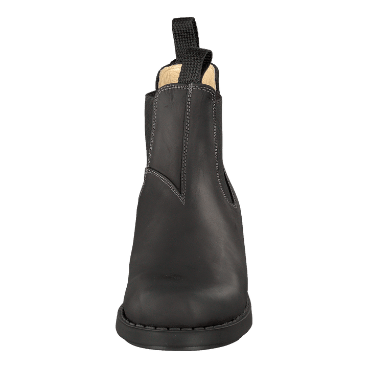 Low Elastic Chelsea Black