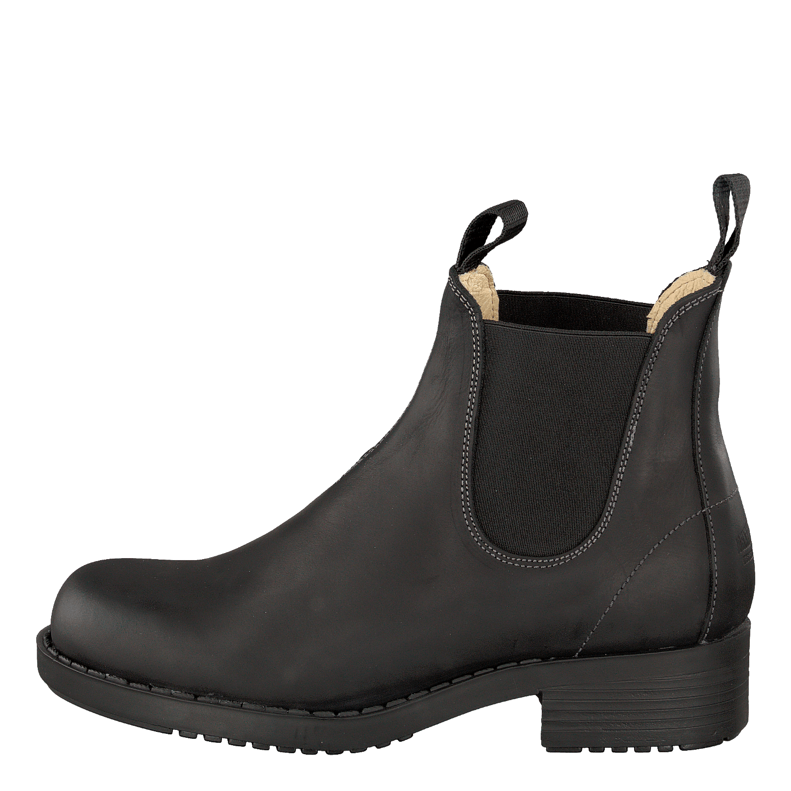 Low Elastic Chelsea Black