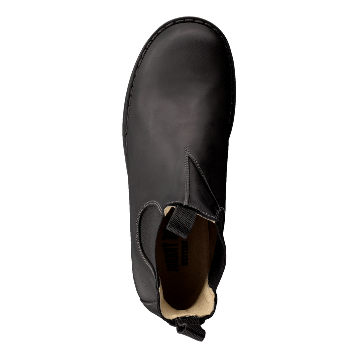 Low Elastic Chelsea Black