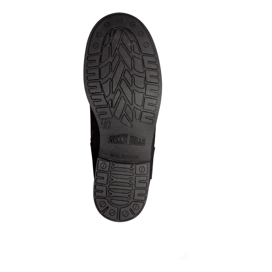 Very Low Boot Zip Back Black/Silver