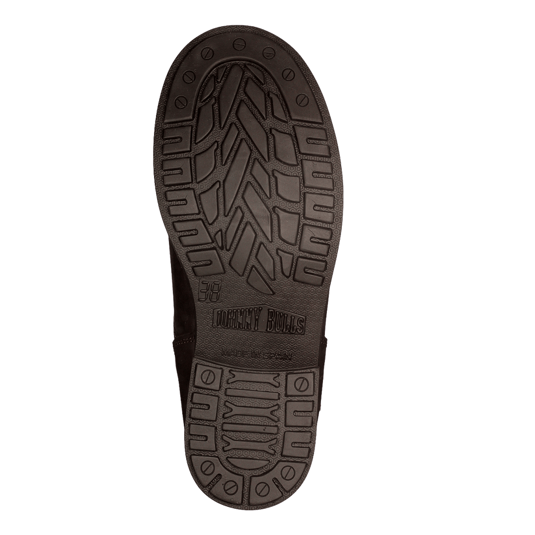 Very Low Boot Zip Back Brown/Gold