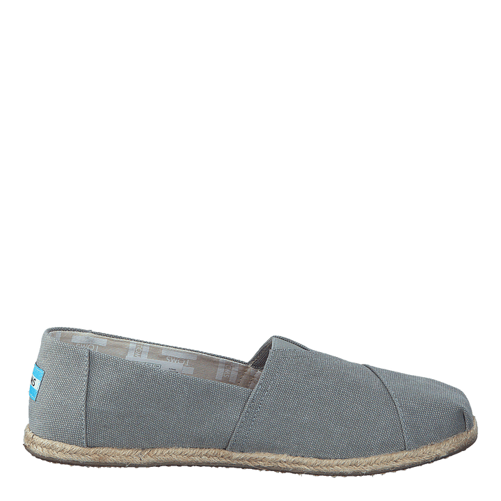 Seasonal Classics Drizzle Grey Washed Canvas