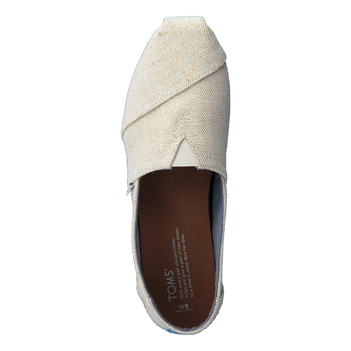 Seasonal Classics Natural Metallic Linen