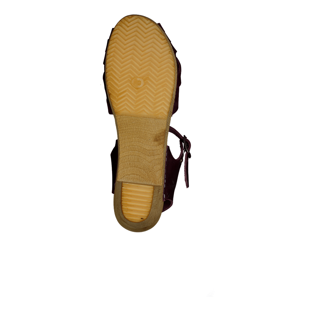 Betty Nubuk Bordeaux