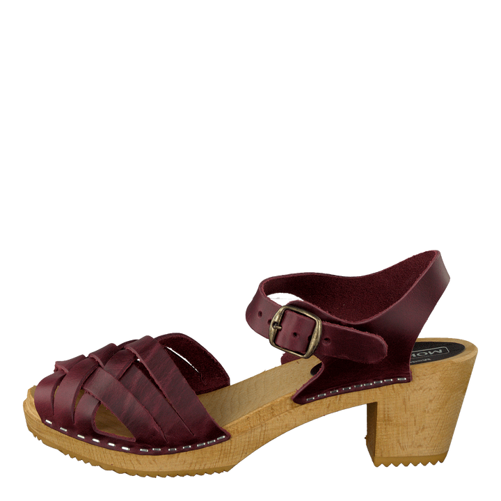 Betty Nubuk Bordeaux