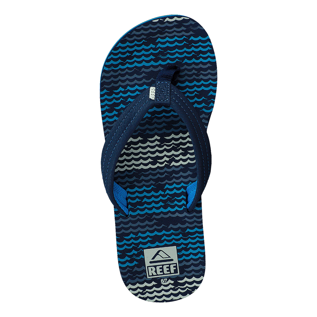 Ahi Blue Horizon Waves - Heppo.com