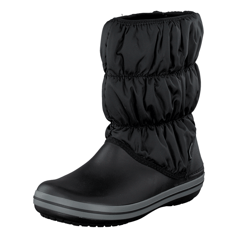 Winter Puff Boot Women Black Char