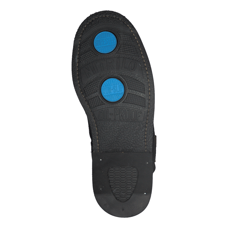 Engineer Zip Low Black Brass