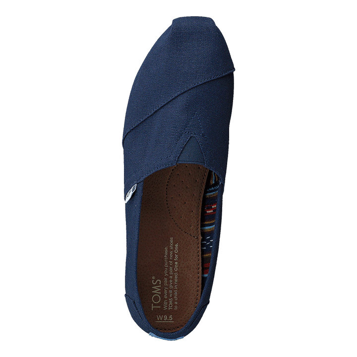 Canvas Men's Classic Alpargata Navy