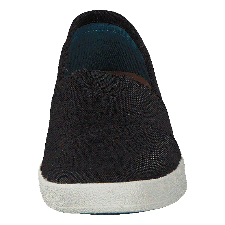 Avlon Slip-On Black Coated Canvas