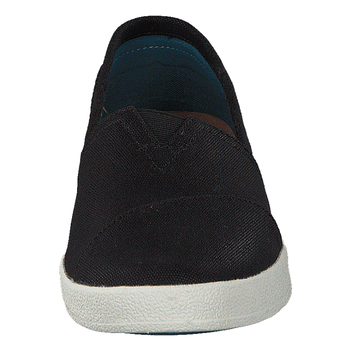 Avlon Slip-On Black Coated Canvas