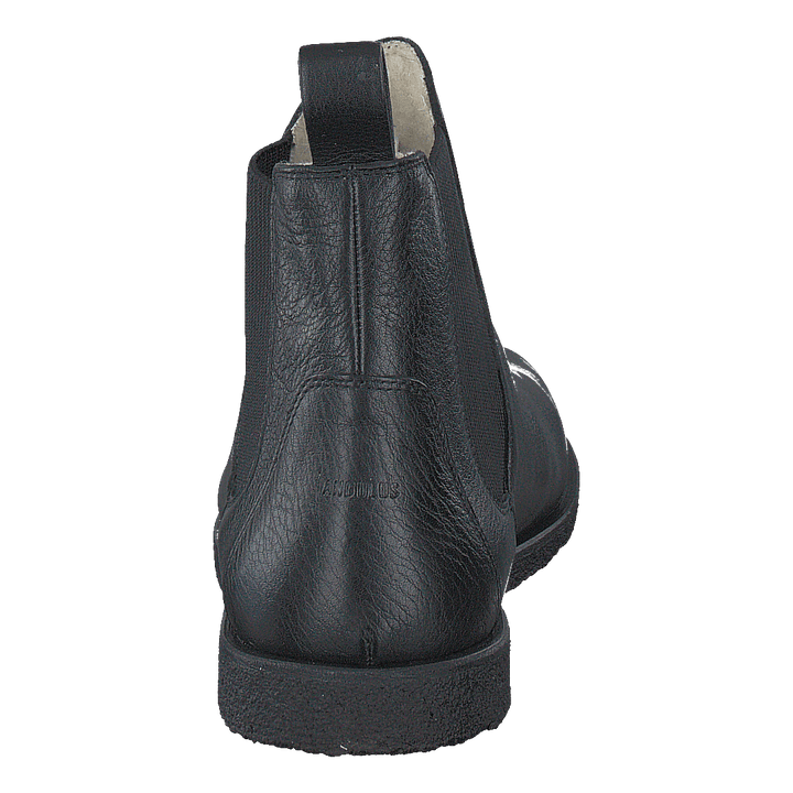 Chelsea boot with wool lining Black/Black