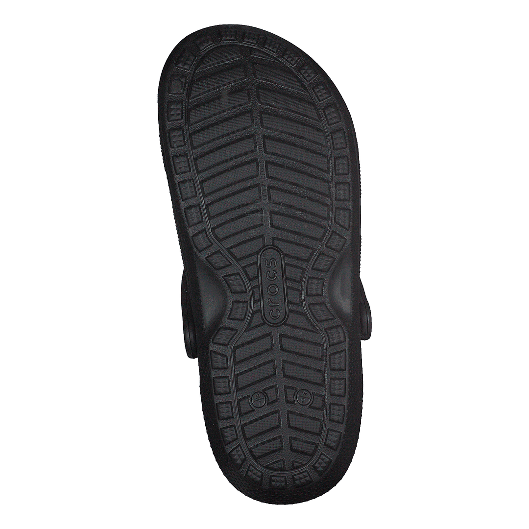 Classic Lined Clog Black