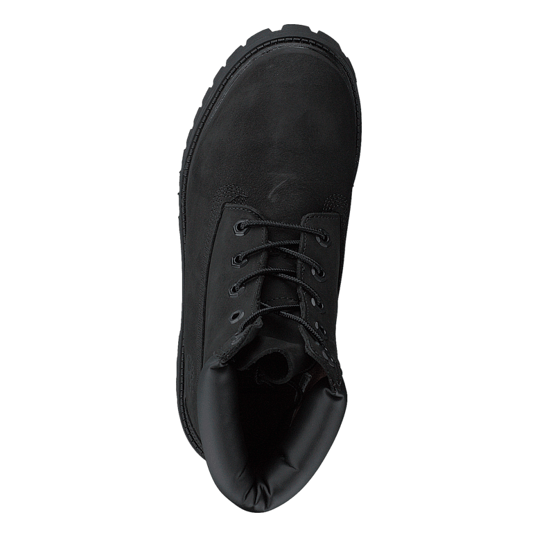 6 Inch Premium Waterproof Black Nubuck Mono