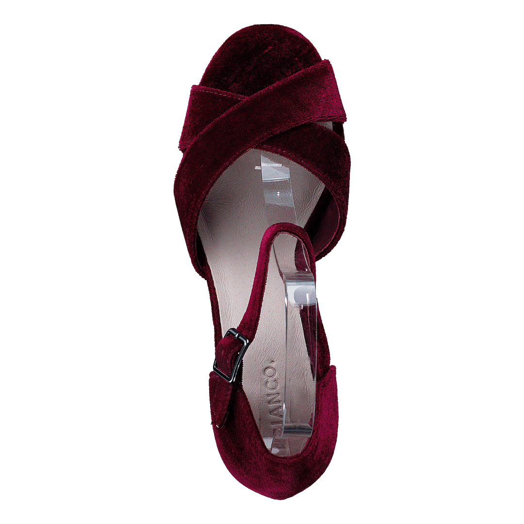 Clean Basic Sandal JFM17 Wine Red