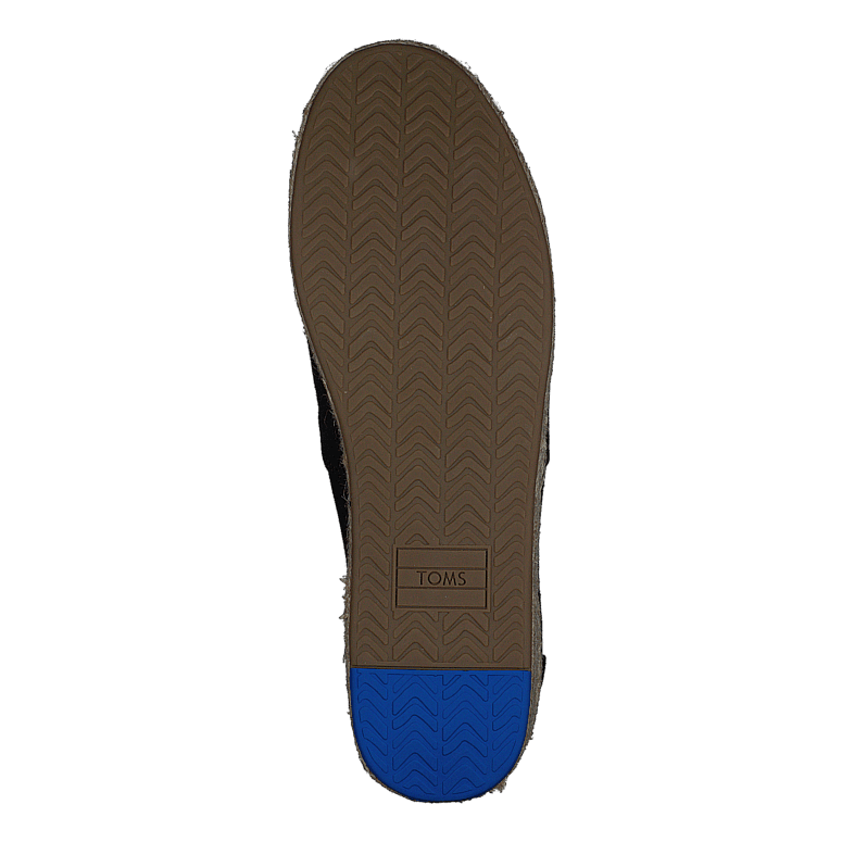 Platform Alpergata Black Suede