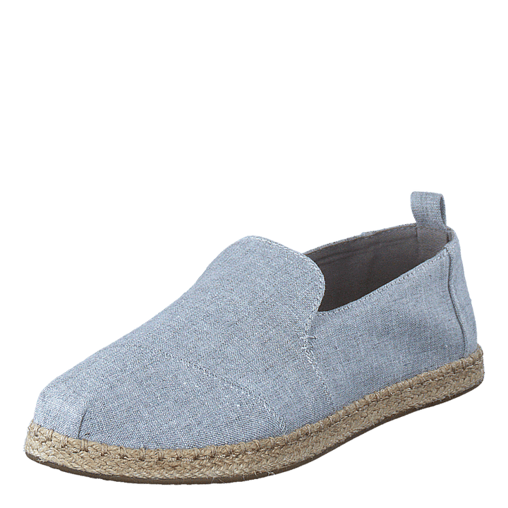 Decontructed Alpergata Drizzle Grey Slub Chambrey