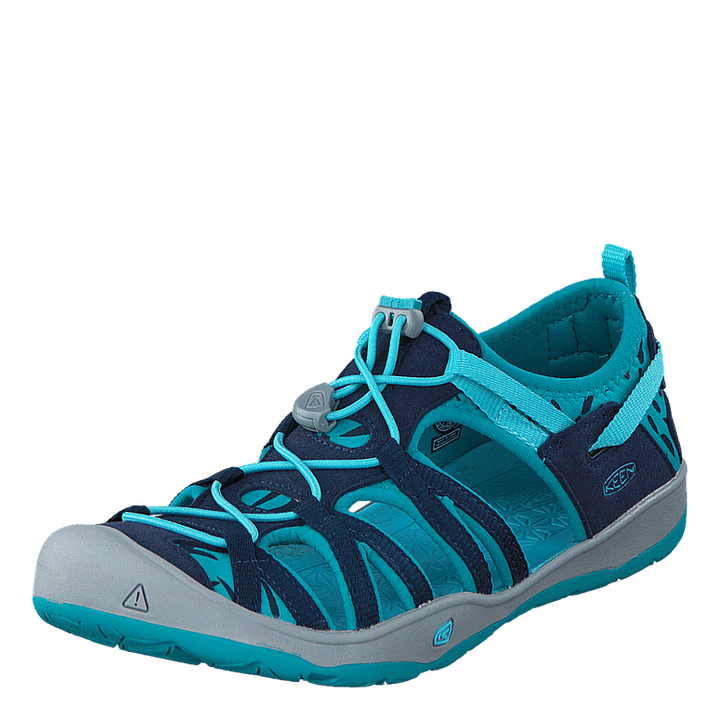 Moxie Sandal Youth Dress Blues/Viridian