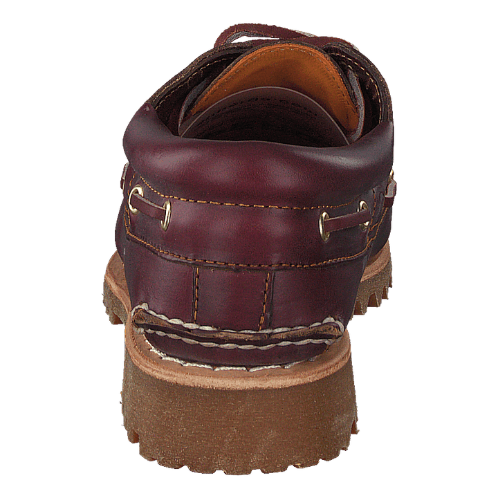 Authentics 3 Eye Classic Burgundy Pull Up