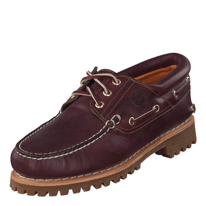 Authentics 3 Eye Classic Burgundy Pull Up