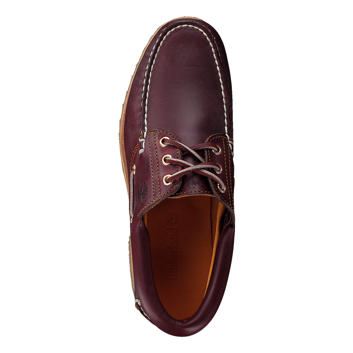 Authentics 3 Eye Classic Burgundy Pull Up