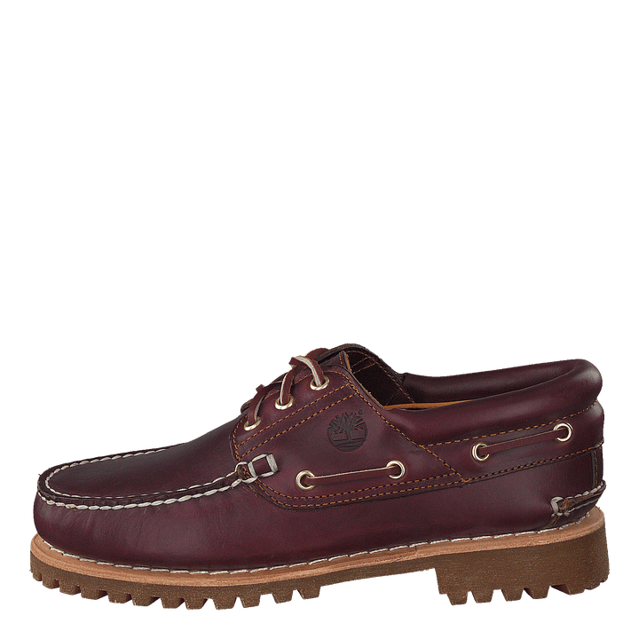 Authentics 3 Eye Classic Burgundy Pull Up