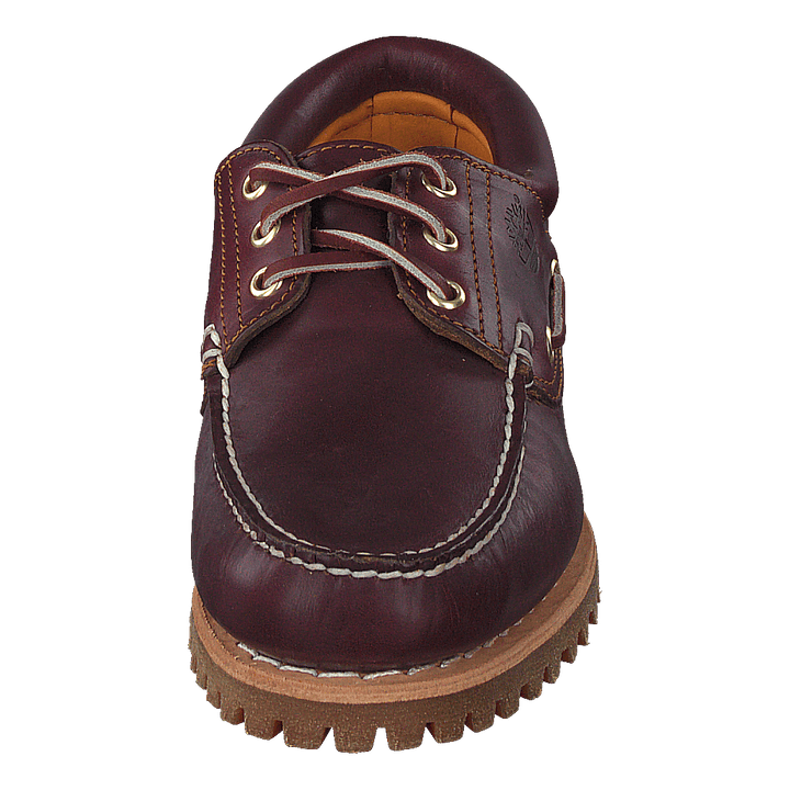 Authentics 3 Eye Classic Burgundy Pull Up
