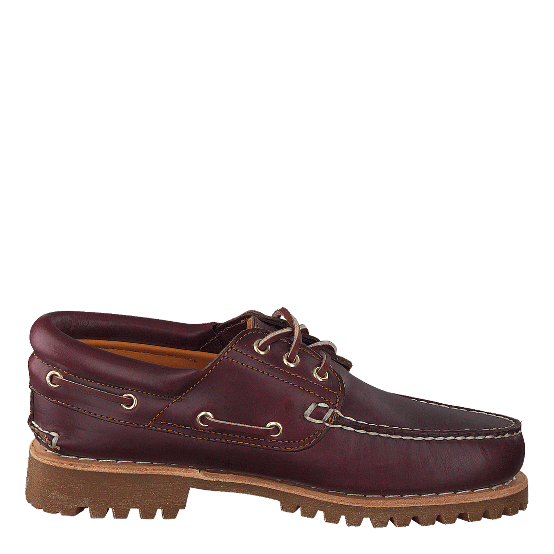 Authentics 3 Eye Classic Burgundy Pull Up