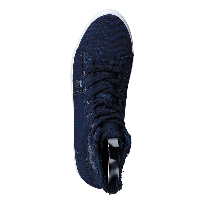 Butterfly High Sneakers Dark Blue