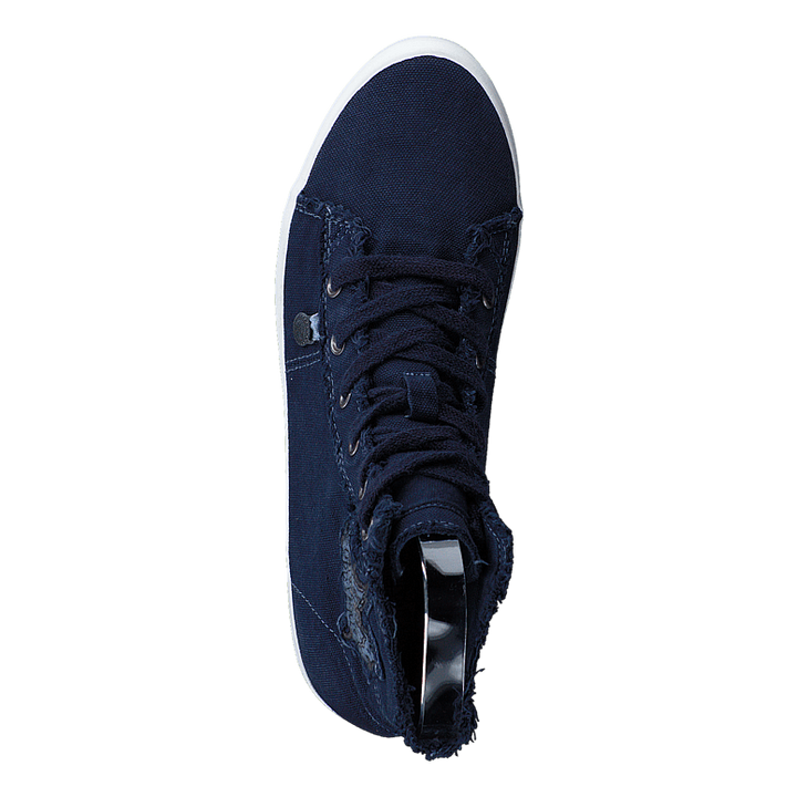 Butterfly High Sneakers Dark Blue