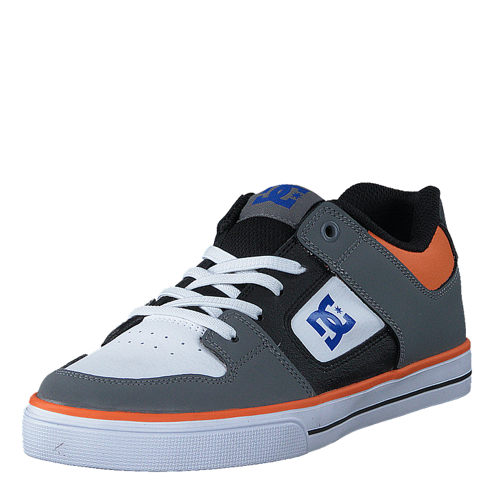 Dc Kids Pure Elastic B Shoe Grey/Blue/White