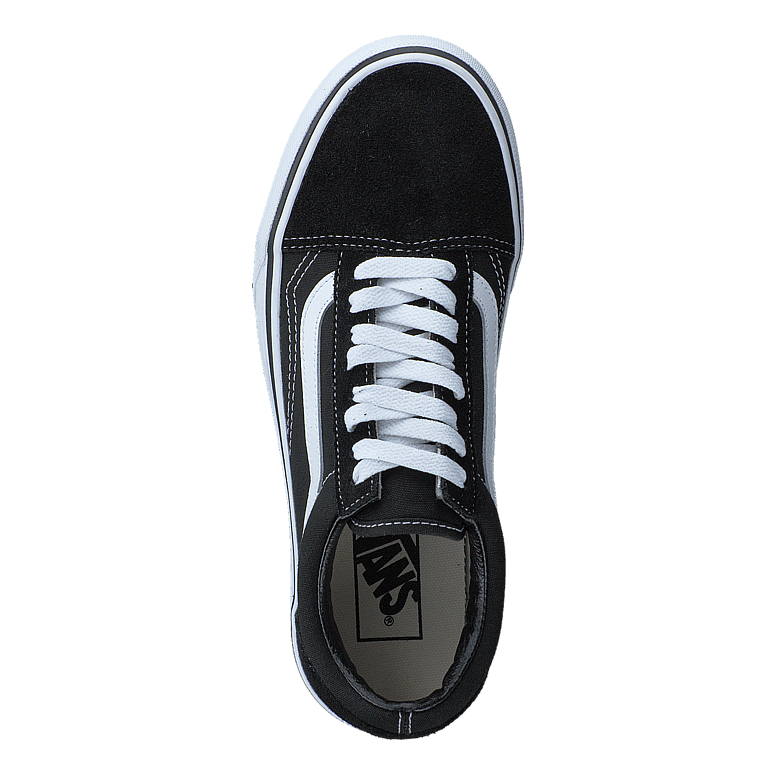 UA Old Skool Platform Black/White