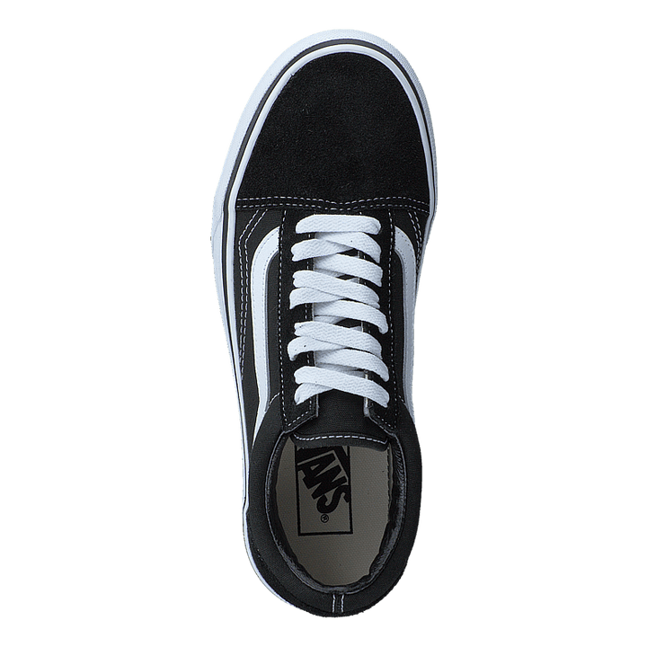 UA Old Skool Platform Black/White