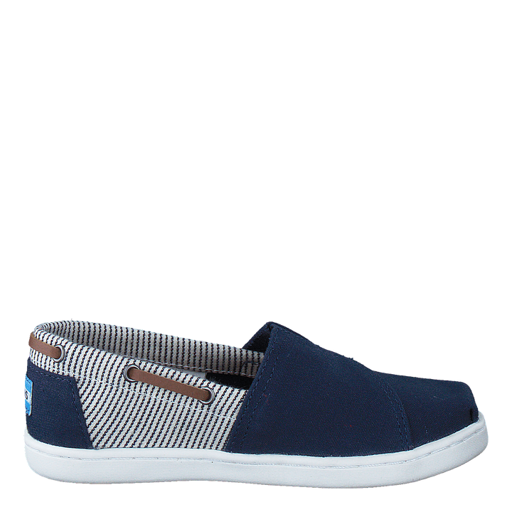 Infant Navy Canvas/Stripes Navy