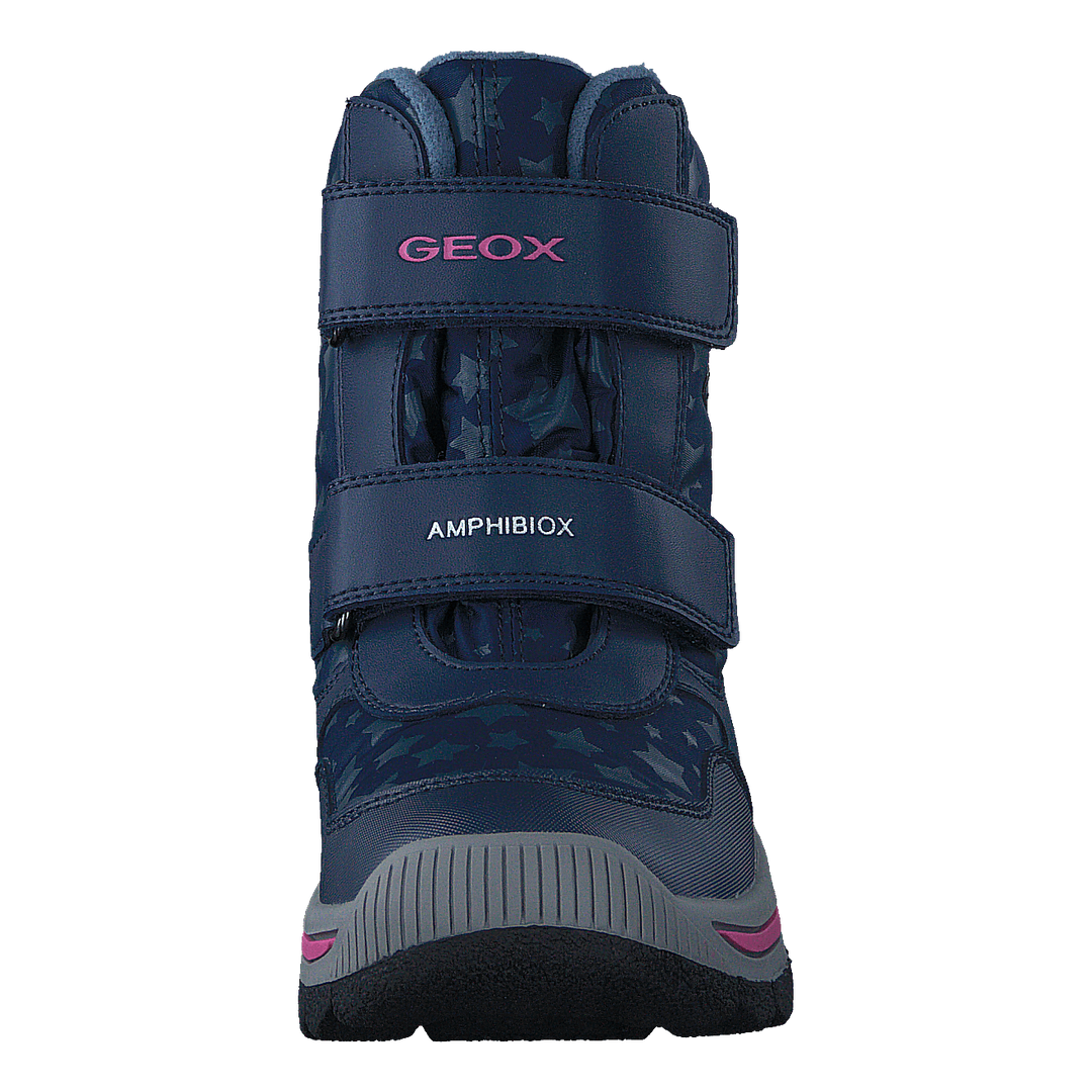 J Overland B Girl AB Navy/Fuchsia