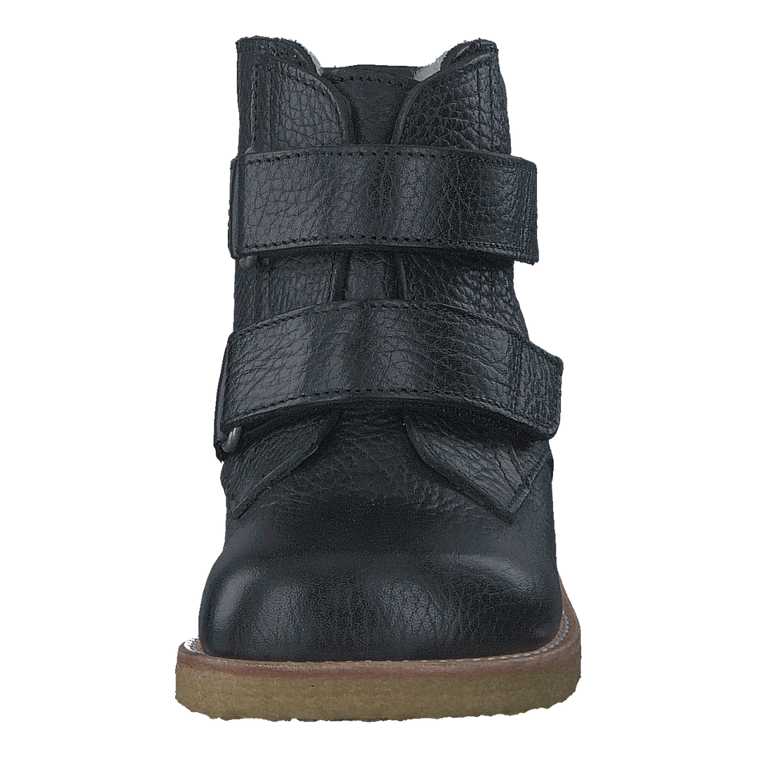 First Tex boot with velcro 2504/1652 Black/Black
