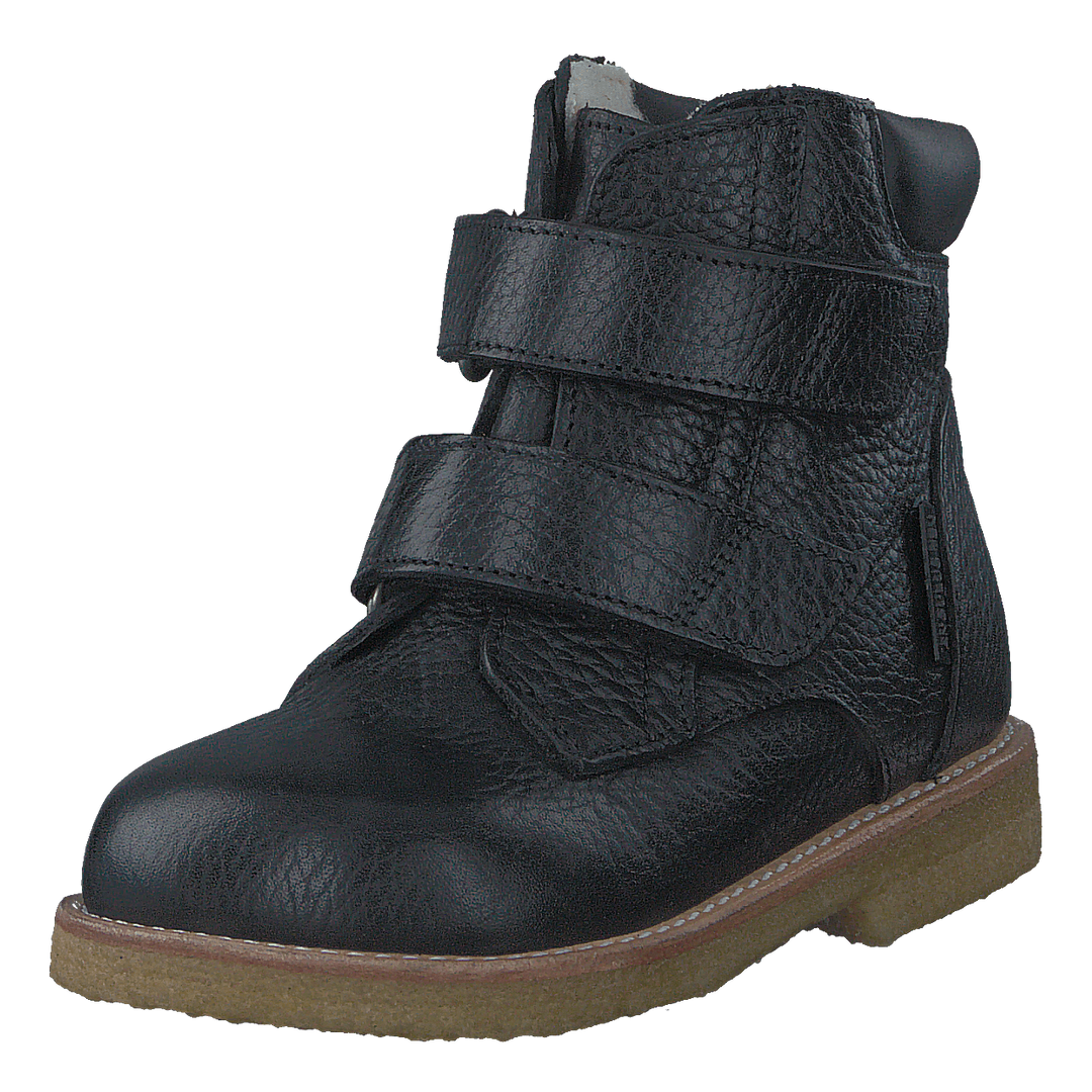 First Tex boot with velcro 2504/1652 Black/Black