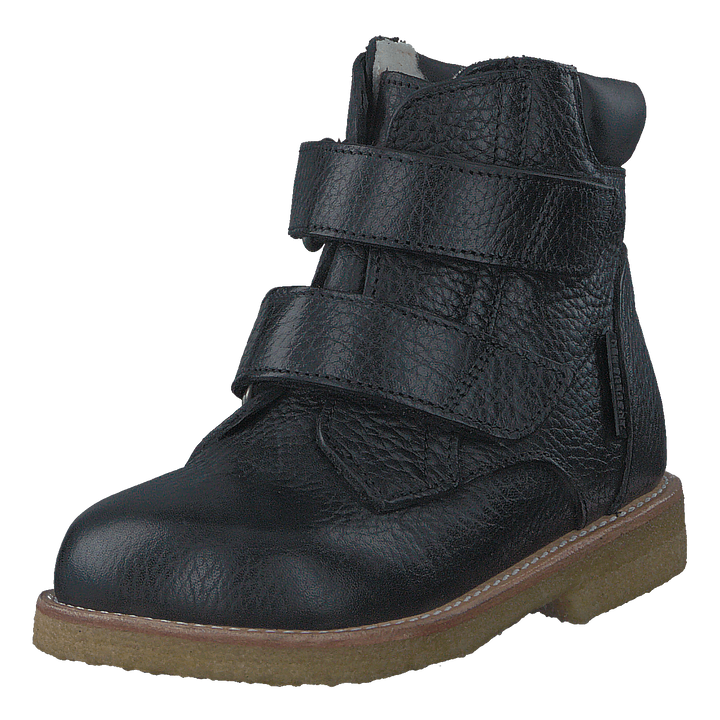 First Tex boot with velcro 2504/1652 Black/Black